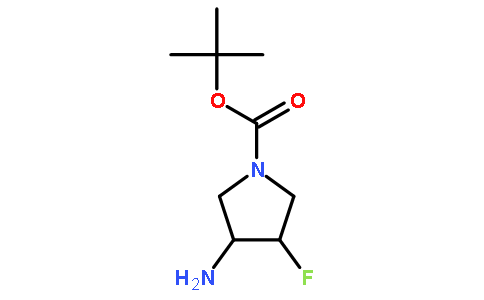 (3S,4S)-3-氨基-4-氟-1-吡咯烷甲酸叔丁酯