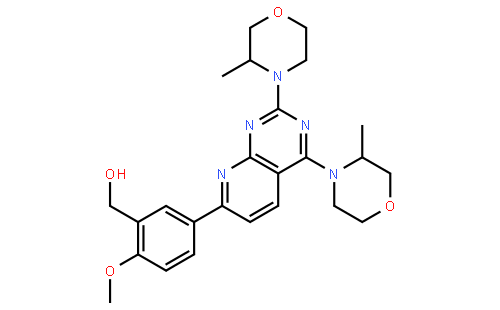 [5-[2,4-二((3S)-3-甲基吗啉-4-基)吡啶并[2,3-D]嘧啶-7-基]-2-甲氧基苯基]甲醇