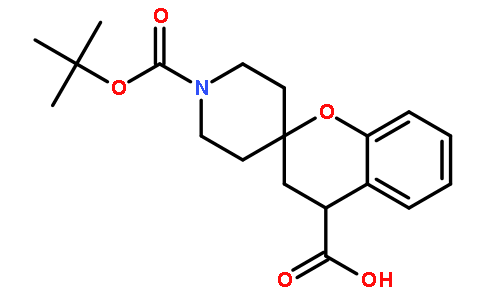 1'-(tert-Butoxycarbonyl)spiro[chroman-2,4'-piperidine]-4-carboxylic acid