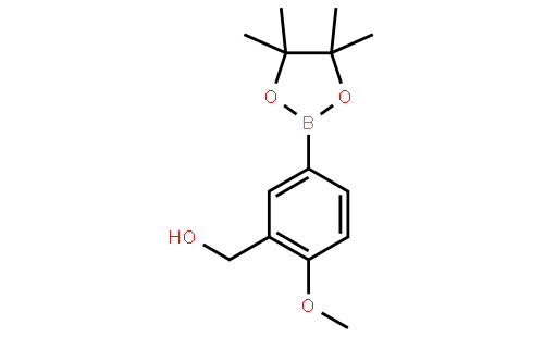 2-Methoxy-5-(4,4,5,5-tetramethyl-1,3,2-dioxaborolan-2-yl)benzenemethanol