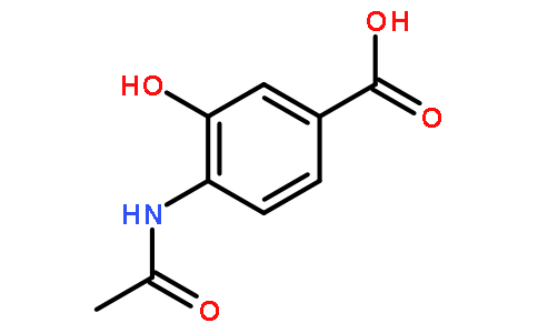4-Acetamido-3-hydroxybenzoic acid
