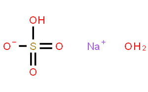 Sodium hydrogen sulfate monohydrate