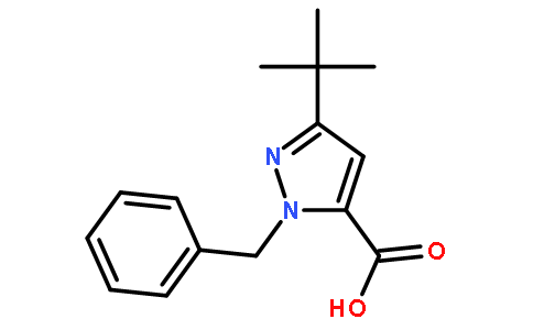 1-Benzyl-3-(tert-butyl)-1h-pyrazole-5-carboxylic acid