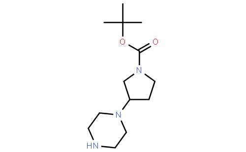 (S)-tert-Butyl 3-(piperazin-1-yl)pyrrolidine-1-carboxylate