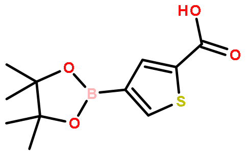 4-(4,4,5,5-Tetramethyl-1,3,2-dioxaborolan-2-yl)thiophene-2-carboxylic acid