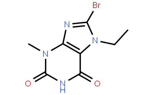 8-BROMO-7-ETHYL-3-METHYL-3,7-DIHYDRO-PURINE-2,6-DIONE
