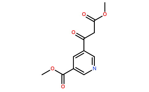 methyl 5-(3-methoxy-3-oxopropanoyl)nicotinate