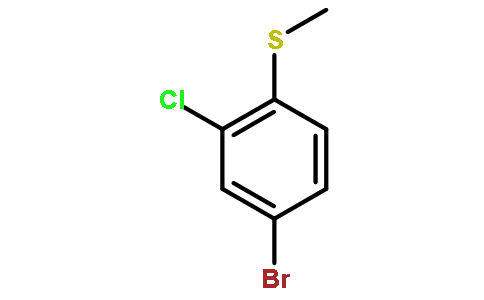 4-bromo-2-chloro-1-methylsulfanylbenzene