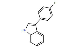 3-(4-fluorophenyl)-1H-indole;hydrochloride