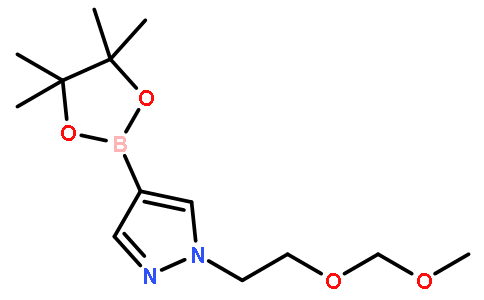 1-(2-(methoxymethoxy)ethyl)-4-(4,4,5,5-tetramethyl-1,3,2-dioxaborolan-2-yl)-1H-pyrazole