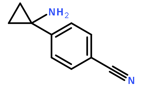 4-(1-Aminocyclopropyl)benzonitrile
