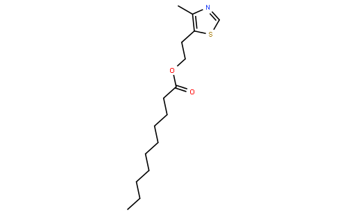 4-甲基-5-噻唑基乙醇癸酸酯