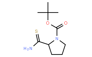 (S)-2-Thiocarbamoylpyrrolidine-1-carboxylic acid tert-butyl este