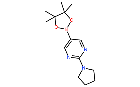 2-吡咯烷基嘧啶-5-硼酸嚬哪醇酯