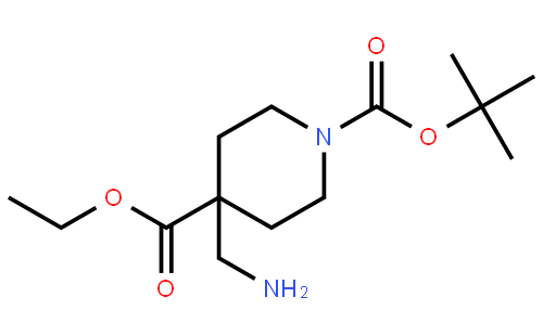 1-tert-Butyl 4-ethyl 4-(aminomethyl)piperidine-1,4-dicarboxylate
