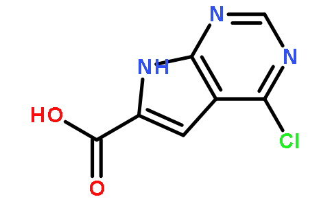 4-Chloro-7H-pyrrolo[2,3-d]pyrimidine-6-carboxylic acid