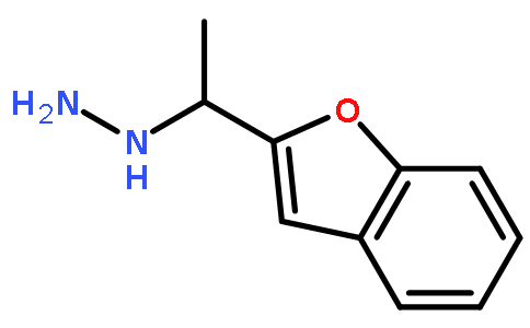1-(1-benzofuran-2-yl)ethylhydrazine
