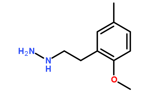 2-(2-methoxy-5-methylphenyl)ethylhydrazine