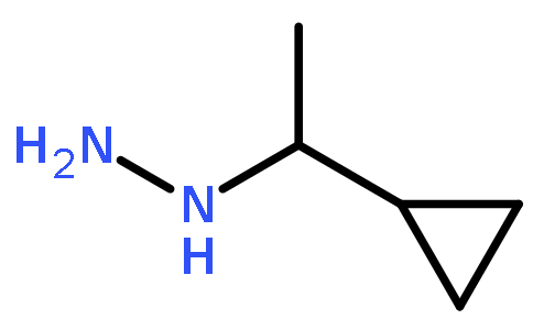 1-(1-cyclopropylethyl)hydrazine