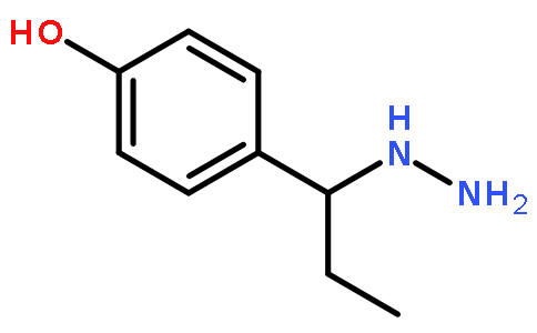 4-(1-hydrazinylpropyl)phenol