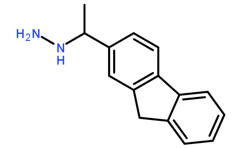 1-(9H-fluoren-2-yl)ethylhydrazine