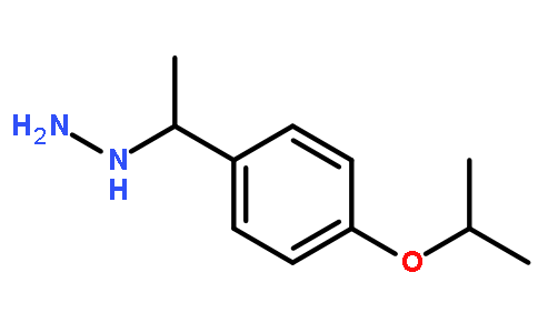 1-(4-propan-2-yloxyphenyl)ethylhydrazine