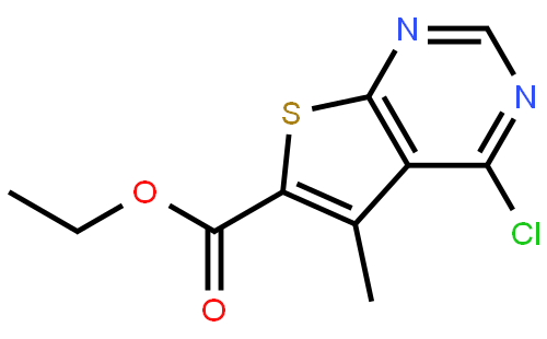 Ethyl 4-chloro-5-methylthieno[2,3-d]pyrimidine-6-carboxylate