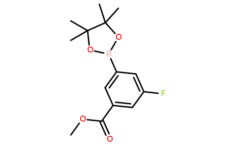 3-氟-5-甲氧基羰基苯硼酸频那醇酯