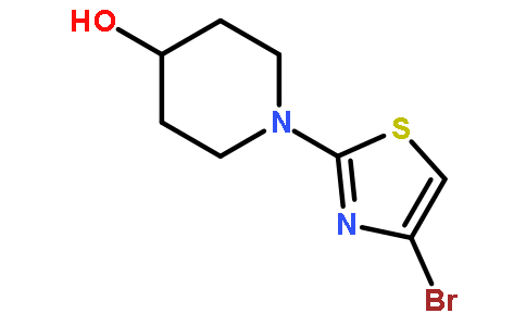 1-(4-Bromothiazol-2-yl)piperidin-4-ol