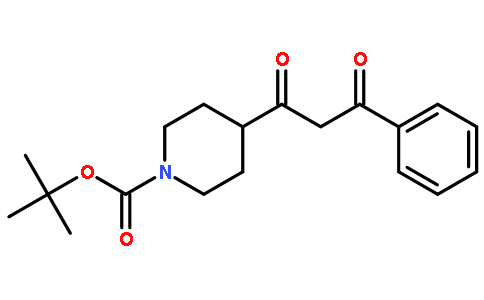 tert-Butyl 4-(3-oxo-3-phenylpropanoyl)piperidine-1-carboxylate