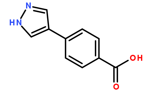 4-(1H-PYRAZOL-4-YL)BENZOIC ACID
