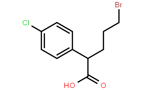 5-Bromo-2-(4-chlorophenyl)pentanoic acid