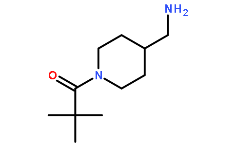 1-[4-(AMINOMETHYL)PIPERIDIN-1-YL]-2,2-DIMETHYLPROPAN-1-ONE
