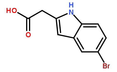 2-(5-bromo-1H-indol-2-yl)acetic acid