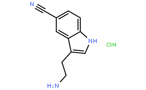 3-(2-aminoethyl)-1H-indole-5-carbonitrile hydrochloride
