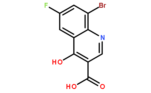 8-Bromo-6-fluoro-4-hydroxyquinoline-3-carboxylic acid