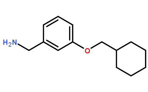 (3-(Cyclohexylmethoxy)phenyl)methanamine