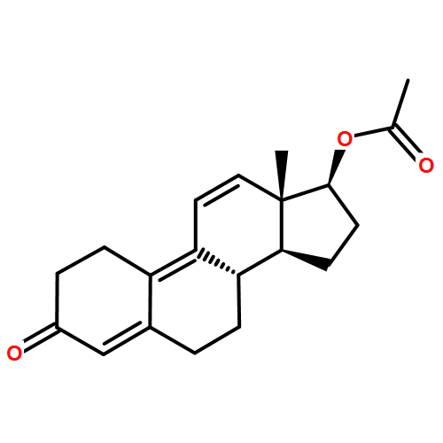 群勃龙醋酸酯(cas:10160-34-9 结构式图片