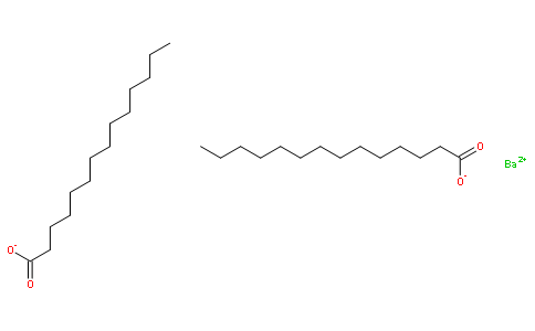 Tetradecanoic acid, barium salt (2:1)