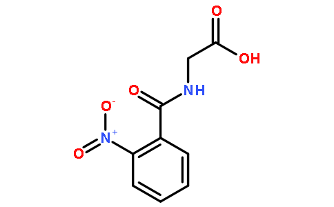 2-(2-Nitrobenzamido)acetic acid