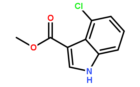 1H-INDOLE-3-CARBOXYLIC ACID,4-CHLORO-,METHYL ESTER