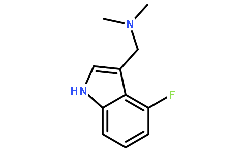 (4-fluoro-1H-indol-3-ylmethyl)-dimethyl-amine