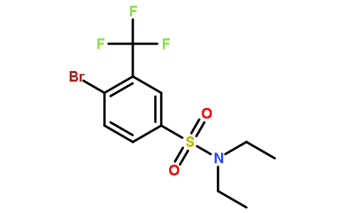 4-Bromo-N,N-diethyl-3-(trifluoromethyl)benzenesulfonamide
