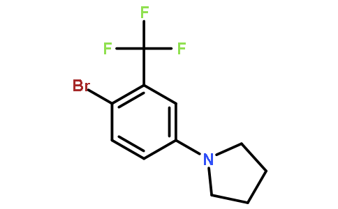1-(4-溴-3-三氟甲基苯基)吡咯