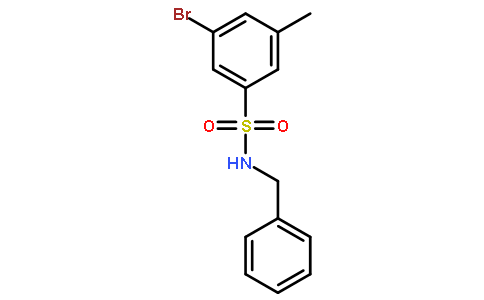 N-Benzyl-3-bromo-5-methylbenzenesulfonamide