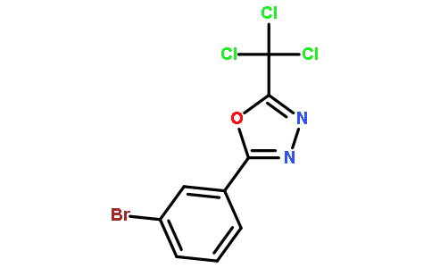 2-(3- 溴苯基)-5-三氯甲基-1,3,4-噁二唑