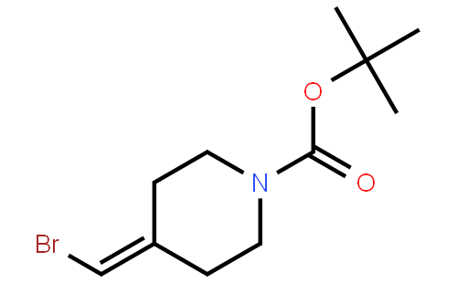 1-N-叔丁氧羰基-4-(溴亚甲基)哌啶