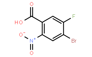 4-溴-5-氟-2-硝基苯甲酸