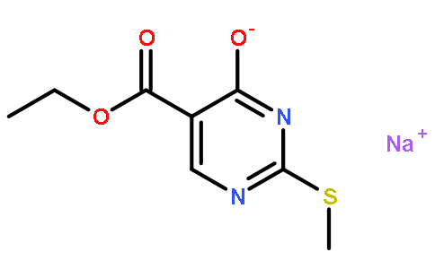 sodium 5-(ethoxycarbonyl)-2-(methylthio)pyrimidin-4-olate