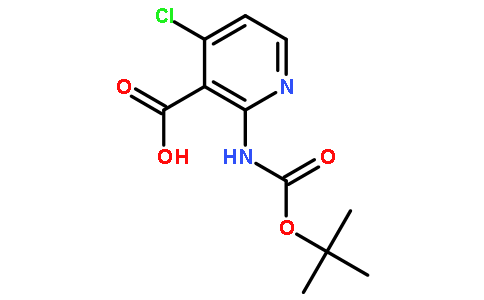 2-(TERT-BUTOXYCARBONYLAMINO)-4-CHLORONICOTINIC ACID